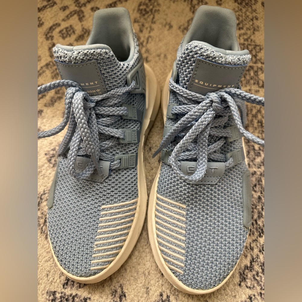 Adidas Women’s EQT Basketball ADV Ash Blue Athletic Shoes